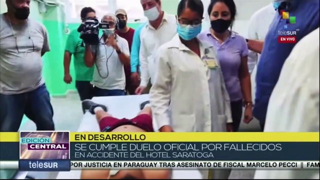 Edición Central 13-05: Cubanos realizan vigilia en memoria de víctimas del accidente en hotel Saratoga
