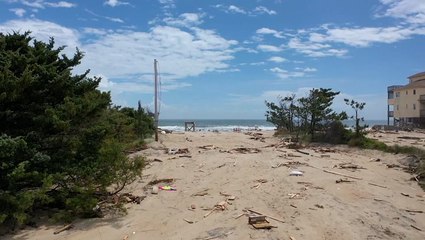 Cleanup will take weeks for Outer Banks homes washed away during storm