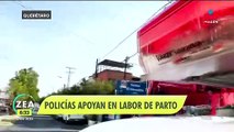 Policías atienden dos partos en Querétaro