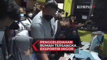 Detik-Detik Penggeledahan Rumah Tersangka Eksportir Miinyak Goreng di Surabaya