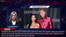 Megan Fox and Machine Gun Kelly Coordinate in Shades of Pink for Good Mourning Premiere - 1breakingn