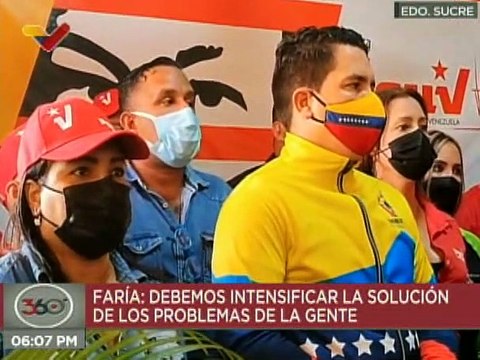Militancia del PSUV en Sucre continúa despliegue del 1×10 casa por casa en todos los municipios