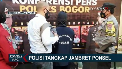 Viral di Media Sosial, Pelaku Jambret Ponsel Siswi SMA di Bogor Dibekuk dan Terancam 9 Tahun Penjara