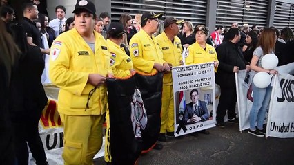 Unas 2.000 personas marcharon en Paraguay en homenaje a fiscal asesinado en Colombia