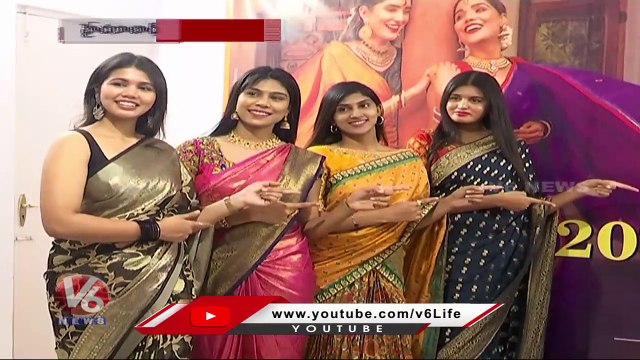 Designer Show Curtain Raiser Event For Wedding Season In Banjara Hills _ Hyderabad _ V6 News