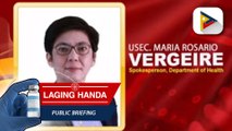 Panayam kay USec. Maria Rosario Vergeire kaugnay sa bagong sub-variant ng COVID-19 na naitala sa Palawan at Metro Manila, tinalakay