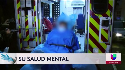 Trabajadores del sector salud piden apoyo para cuidar de su estado mental.