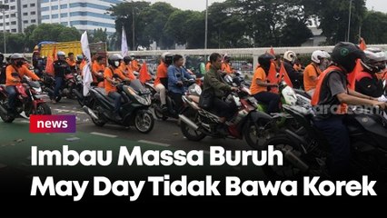Usai Aksi di Depan DPR, Massa Buruh Bergerak ke GBK Hadiri Puncak May Day Fiesta