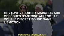 Guy Savoy et Sonia Mabrouk aux obsèques d'Antoine Alléno : Le couple discret est émotionnellement un