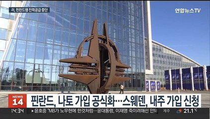 핀란드 나토 가입 불편한 러, 벌써 보복…북유럽도 긴장