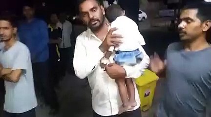 दो साल का बच्चा मां के लिए रोता रहा, लेकिन मां, पिता और बड़ी बहन हमेशा के लिए छोड़ गए