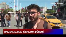 Dakikalık araç kiralama dönemi: Taksi mi, kiralık araç mı daha ucuz?