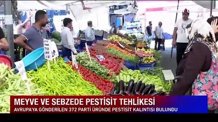 Meyve ve sebzede pestisit tehlikesi! Uzmanlar uyarıyor suda yıkamak yeterli değil