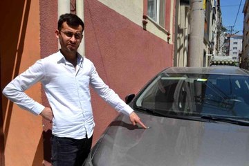 Otomobiline yorgun mermi isabet eden kadından magandalara tepki