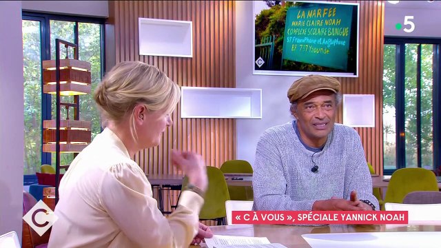 Yannick Noah évoque tendrement ses enfants et ses petits-enfants dans C à Vous