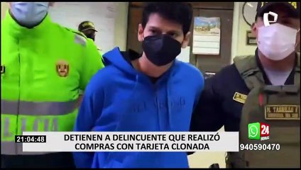 Cercado de Lima: capturan a sujeto que recogía PlayStation comprada con tarjeta clonada