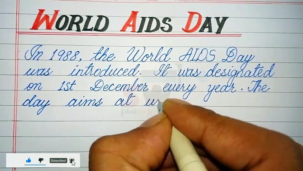 Essay on worlds aids Day in English_short essay on worlds aids Day in English_essay on aids Day