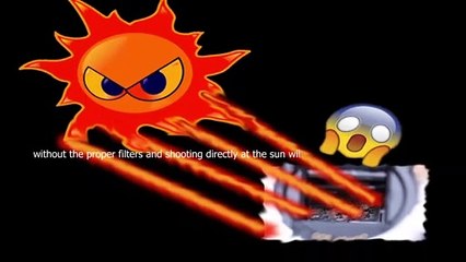 Solar eclipse without proper solar filter