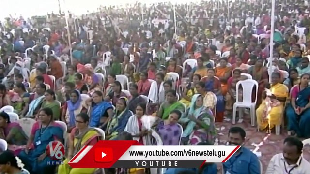 Minister KTR Praises CM KCR In Public Meeting _ Nalgonda _ V6 News