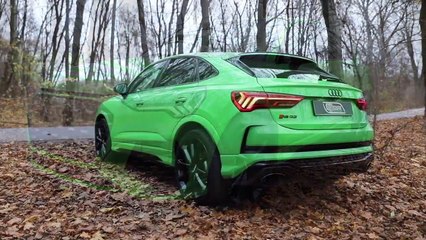 COOL! 2021 AUDI RSQ3 SPORTBACK - THIS OVER AN RS3_ FUNKY SPEC & GLORIOUS SOUND OF THE MINI-URUS