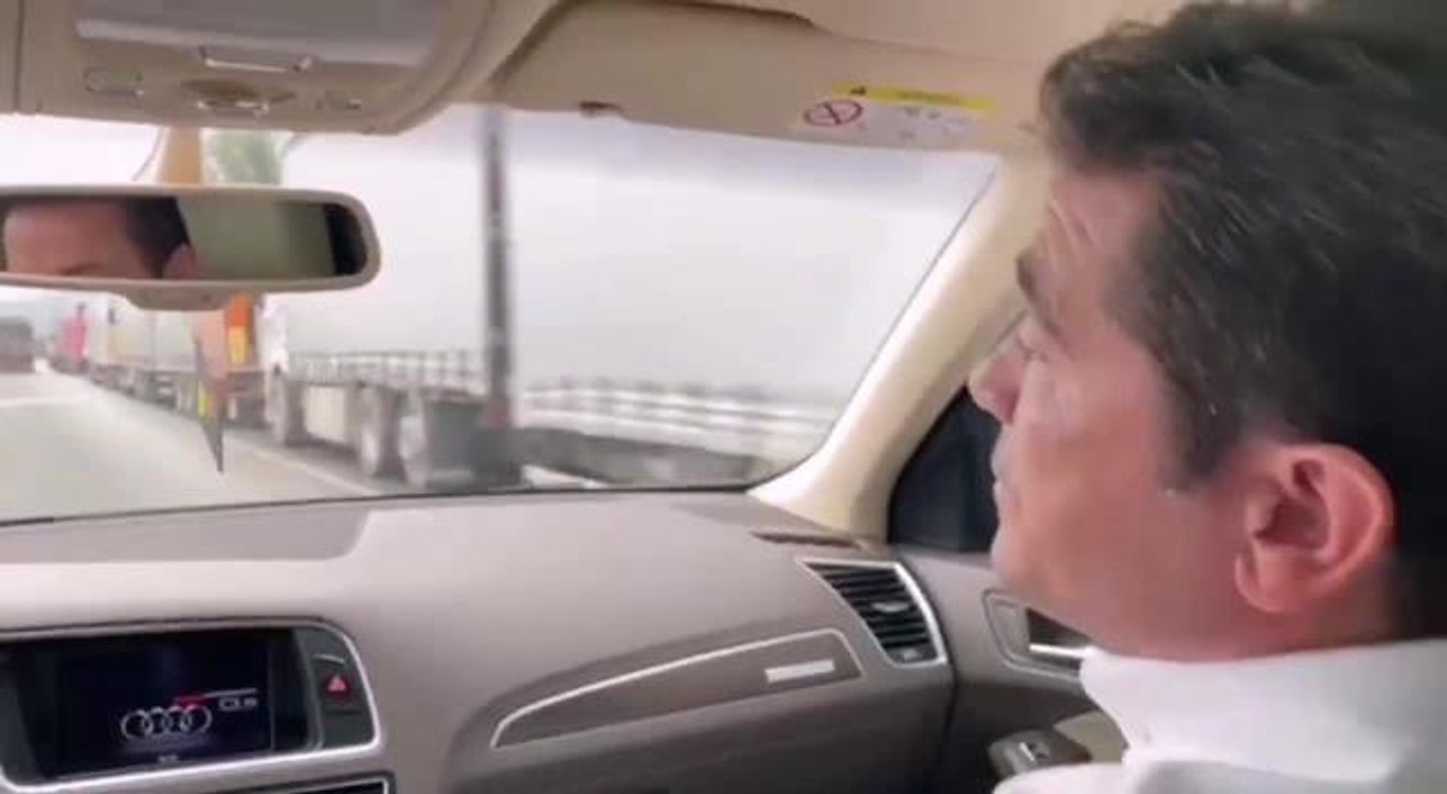 Sarp Sınır Kapısı'ndaki Tır Kuyruğunu Görüntüleyen Kaya: "Burada İnsani Bir Dram Var. Meseleyi Çözmesi Gerekenler Görmüyor, Duymuyor"