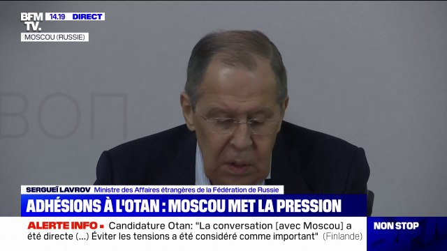 Sergueï Lavrov estime que l'Occident mène une guerre hybride et totale contre la Russie