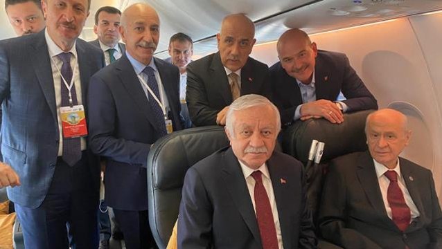 Rize-Artvin Havalimanı açılışında Devlet Bahçeli ile Süleyman Soylu fotoğrafı dikkat çekti