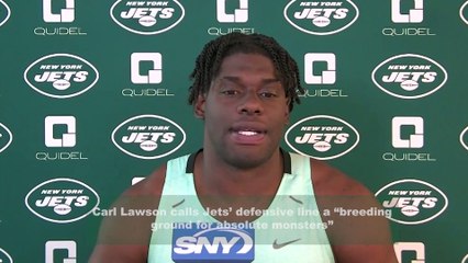 Carl Lawson Calls Jets Defensive Line 'Breeding Ground For Absolute Monsters'