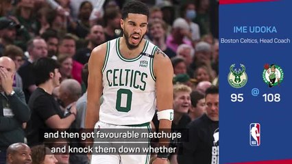 Tatum praised for taking series to Game 7