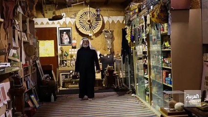 مشوّح المشوّح سعودي يهوى التراث و يستعرض في متحفه الخاص قطعة نادرة يزيد عمرها على 200 عام