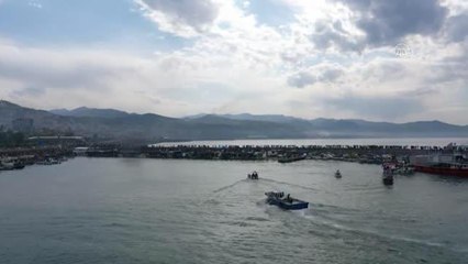 Trabzonspor kafilesi, deniz yoluyla Medical Park Stadı'na hareket etti (1)