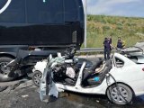 Kuzey Marmara Otoyolu'nda feci kaza: Anne öldü, baba ve oğlu ağır yaralı
