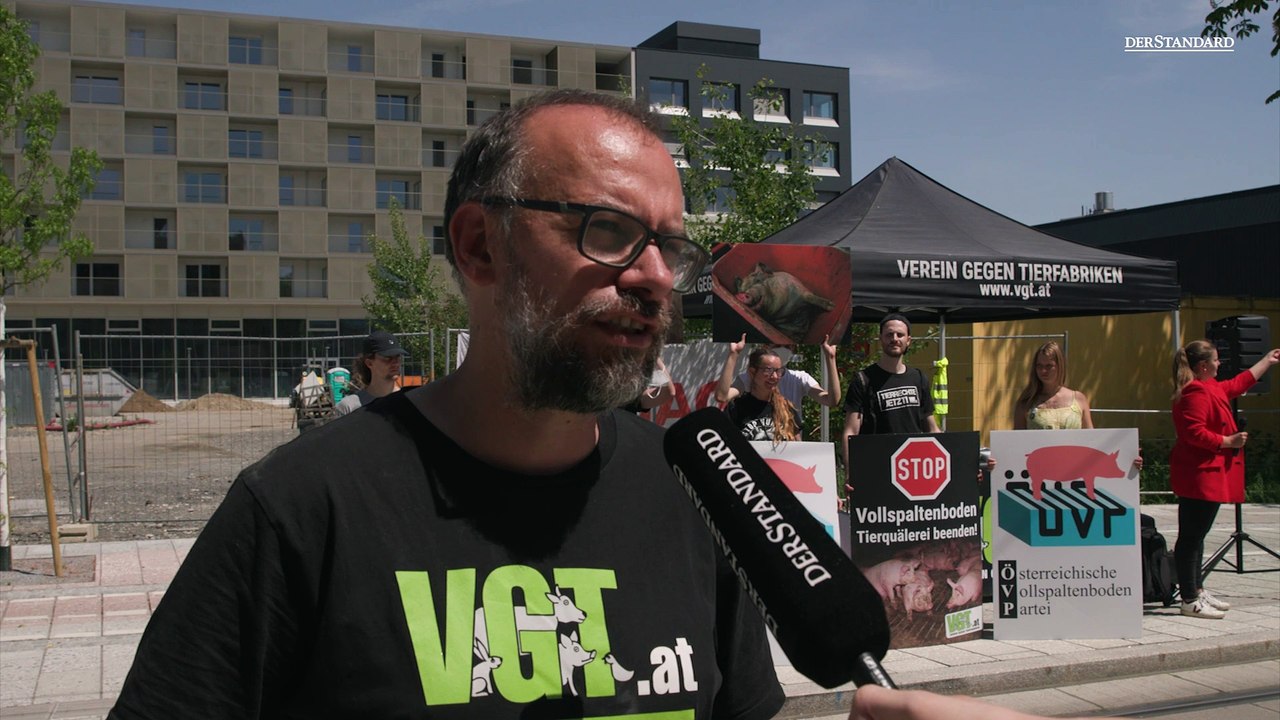 Demonstrationen begleiten ÖVP Parteitag