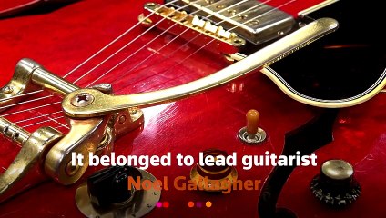 Guitar that led to Oasis split to be auctioned