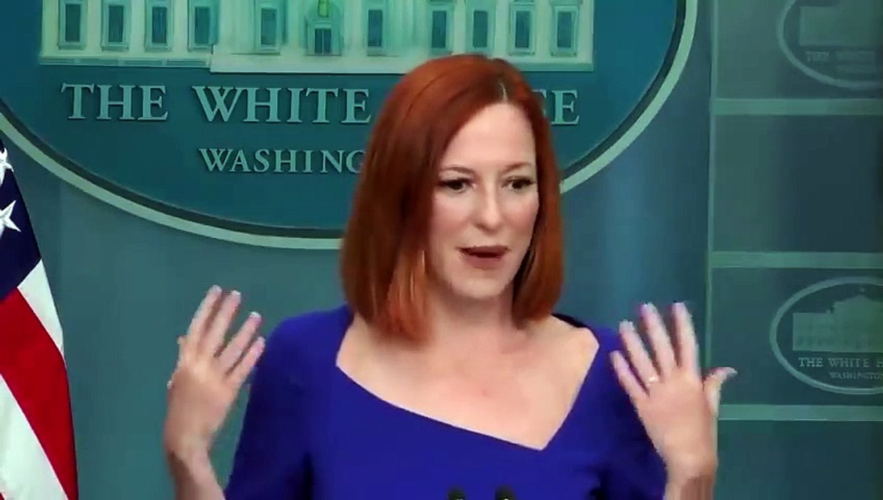 'Thank you'- White House Press Secretary Jen Psaki says goodbye - video ...