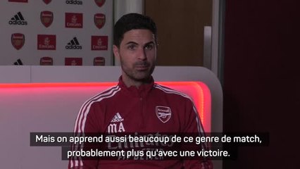 37e j. - Arteta : "C'est bien de passer par des moments difficiles parfois"