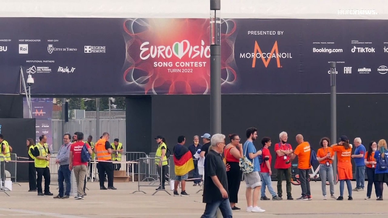 ESC-Finale in Turin: 'Vereinte Menschen bedeuten Frieden'