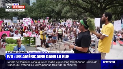 Les Américaines dans la rue pour défendre le droit à l'avortement