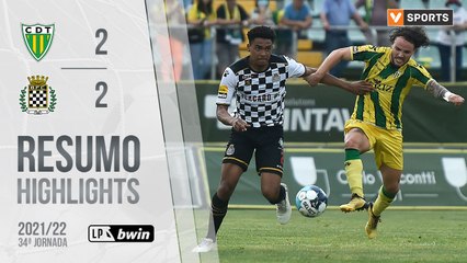 Highlights: Tondela 2-2 Boavista (Liga 21/22 #34)