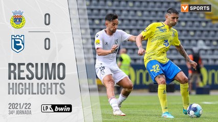 Highlights: FC Arouca 0-0 Belenenses SAD (Liga 21/22 #34)