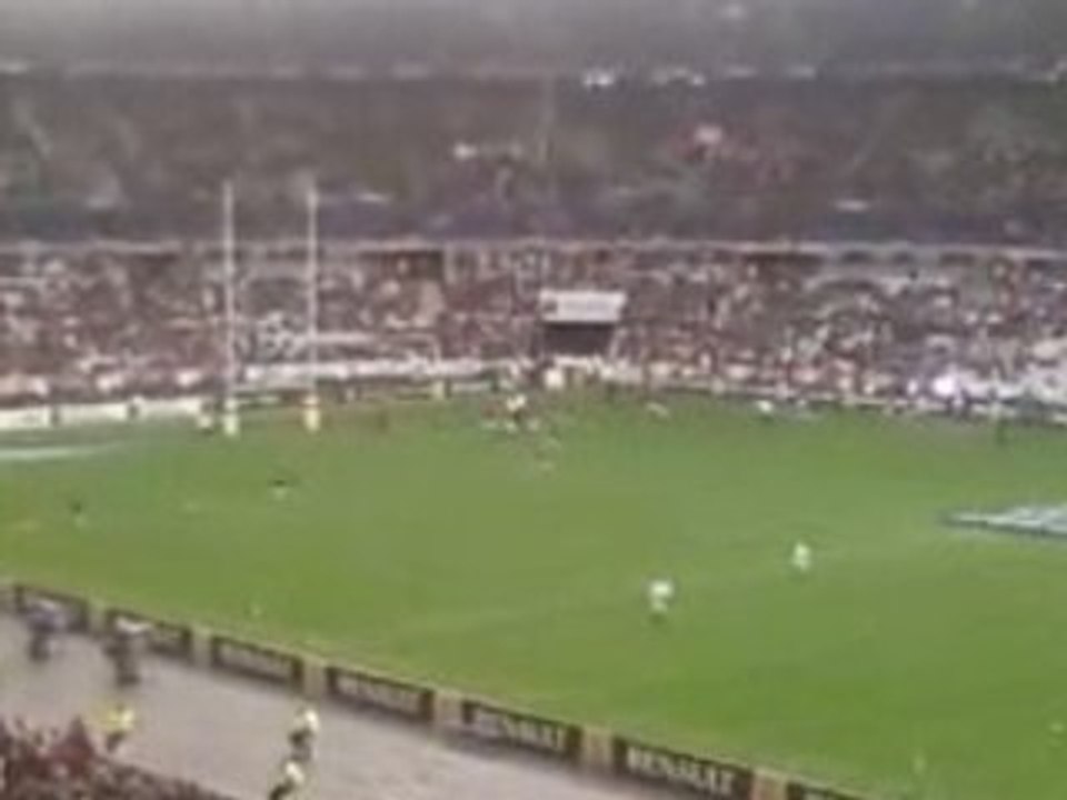 Rugby echauffement