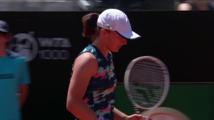 Rome - Swiatek tout simplement trop forte