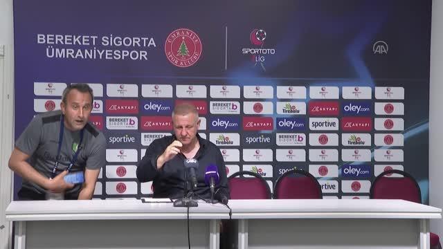 Ümraniyespor-Denizlispor maçının ardından - Mesut Bakkal