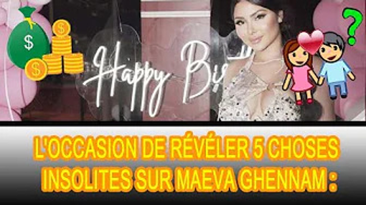 5 choses insolites à savoir sur Maeva Ghennam qui déroutent les fans ❗