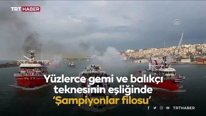 Trabzonspor'un şampiyonluk filosu yola çıktı