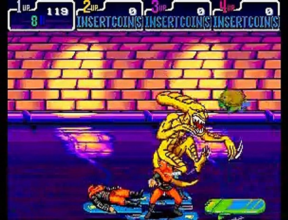 Teenage Mutant Ninja Turtles : Turtles in Time (4 Players Version) online multiplayer - arcade