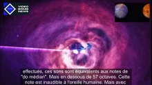 C'est le son musical d'un trou noir qui peut être entendu grâce à la NASA