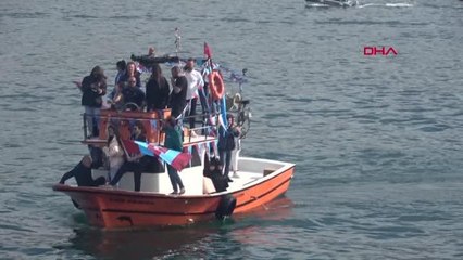 SPOR Trabzonspor'un şampiyonluk kutlaması Karadeniz'de başladı