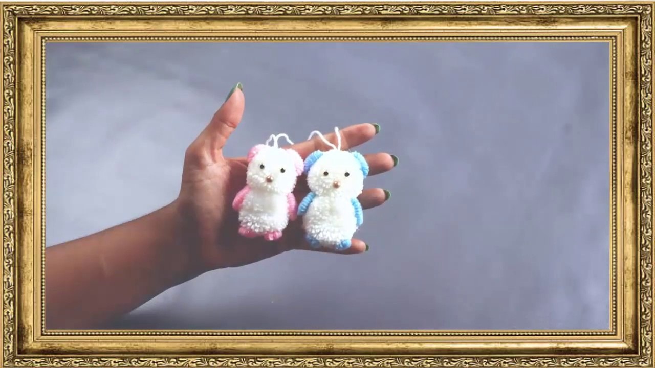 DIY Woolen Crafts - How to Make Teddy Bear