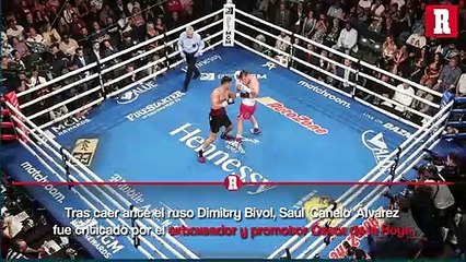Canelo criticado por De la Hoya por caída con Bivol: 'Juegas mucho al golf, hazlo cuando tengas 90'